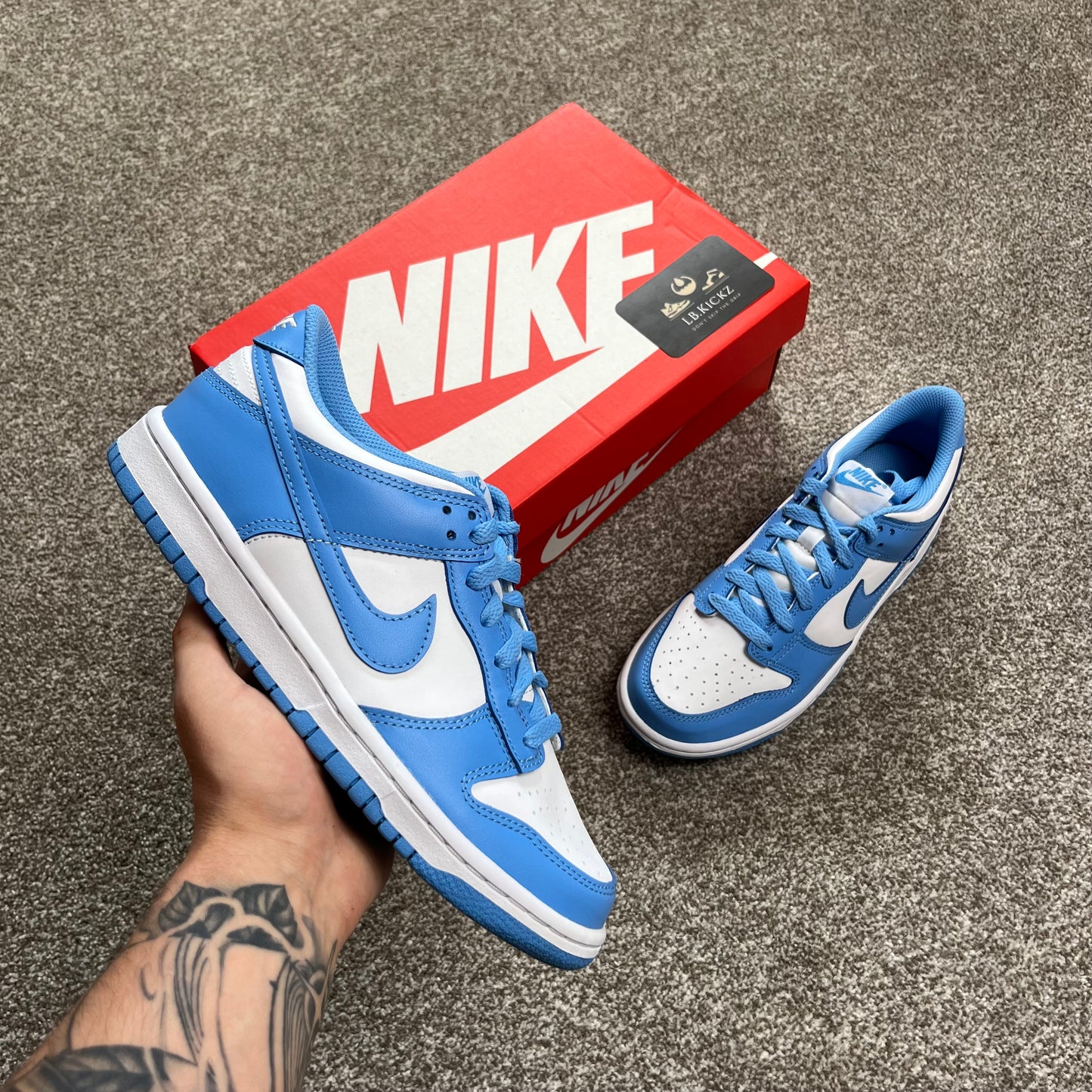 Nike Dunk Low GS 'UNC Blue'