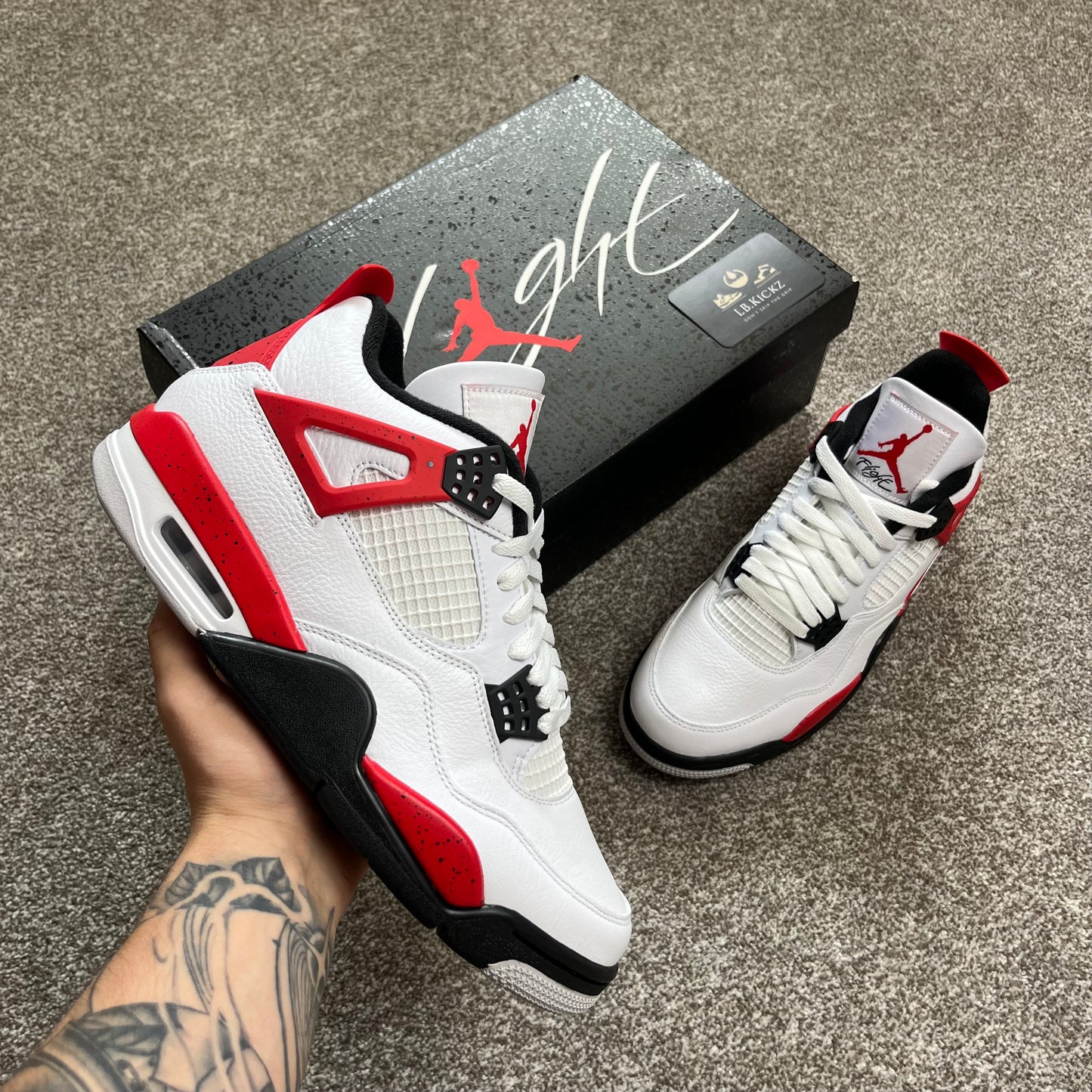 Air Jordan 4 Retro 'Red Cement'