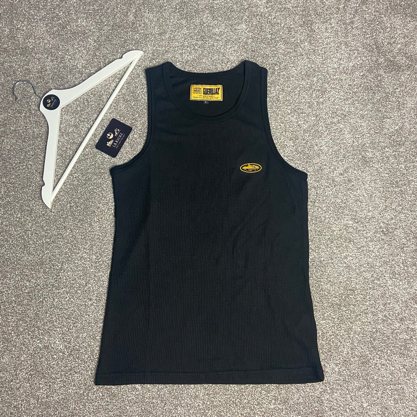 Corteiz Bolo Tank Top 'Black'