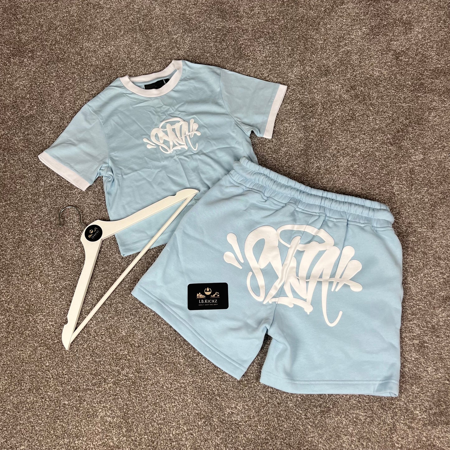 Womens Synaworld Short Set 'Baby Blue'