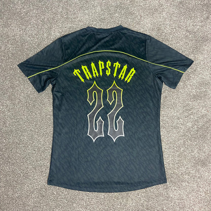 Trapstar Football Jersey 'Black/Lime'