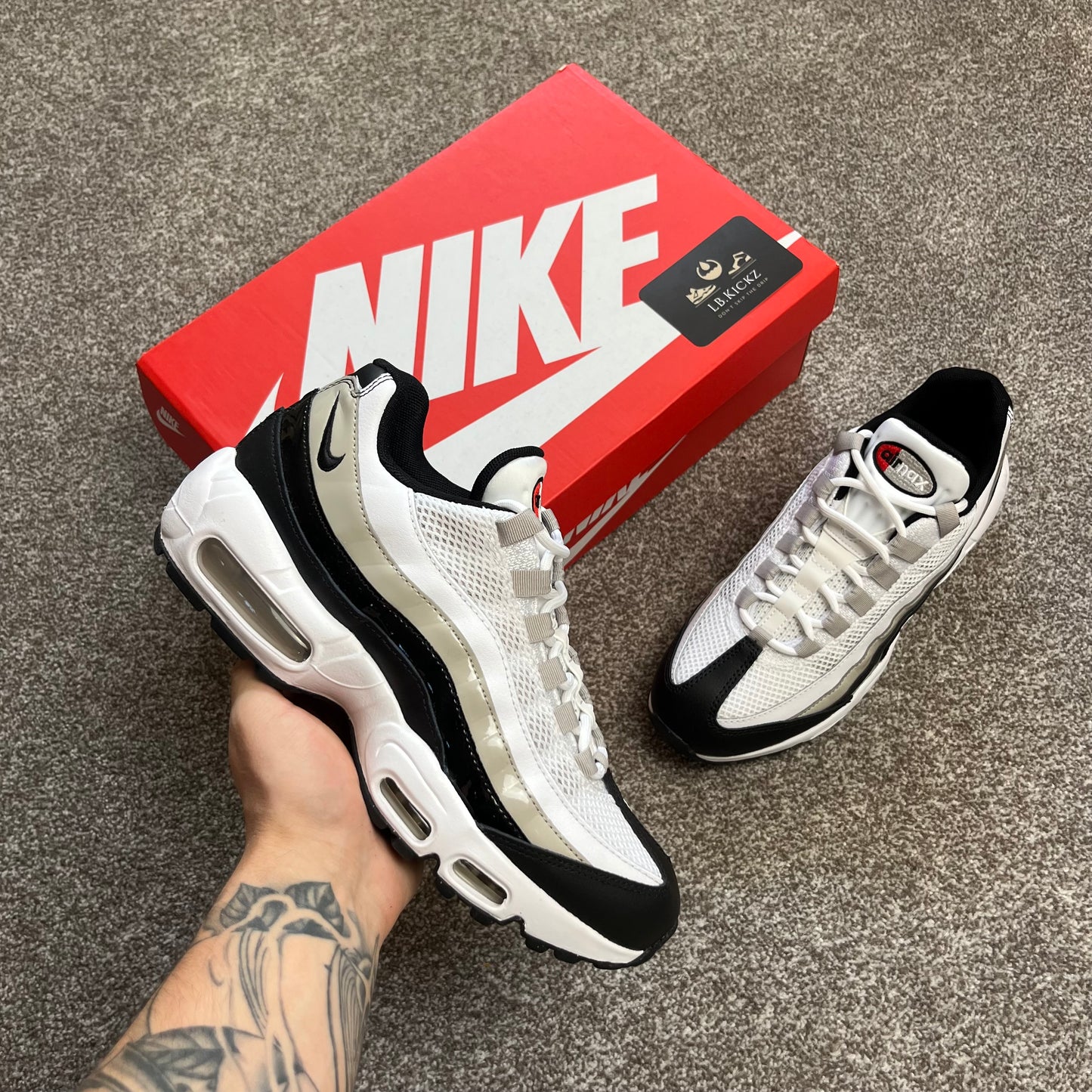 Air Max 95 'Light Iron Ore Black'