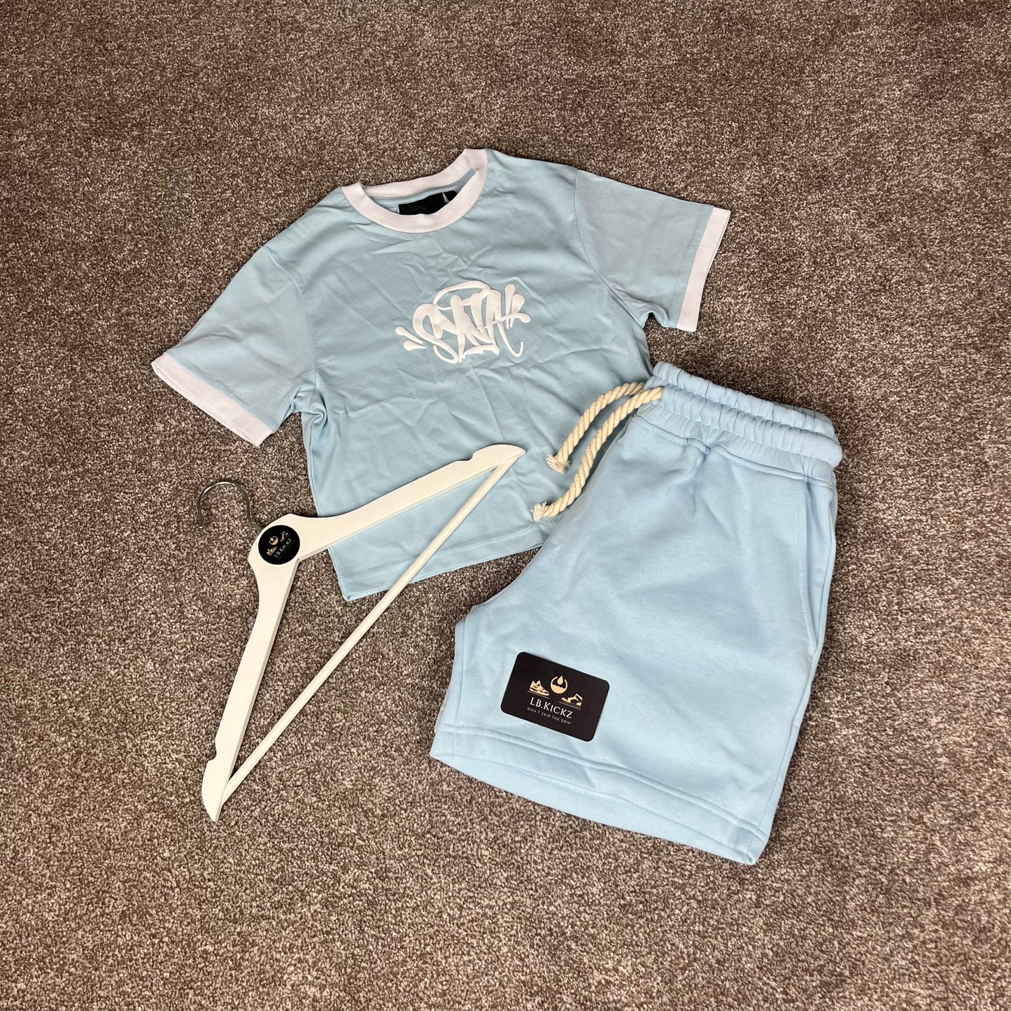 Womens Synaworld Short Set 'Baby Blue'