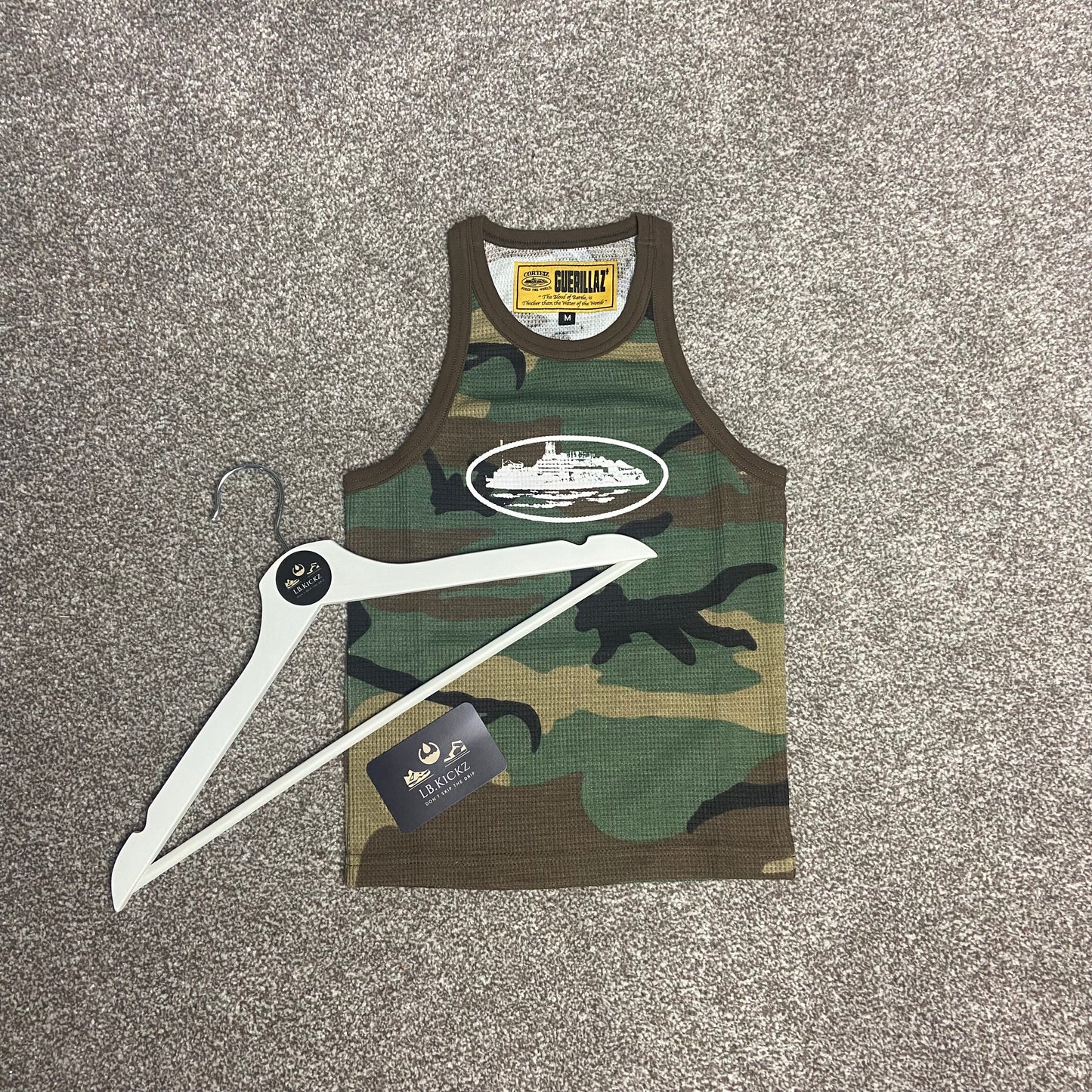 Corteiz Alcatraz Tank Top 'Camo'