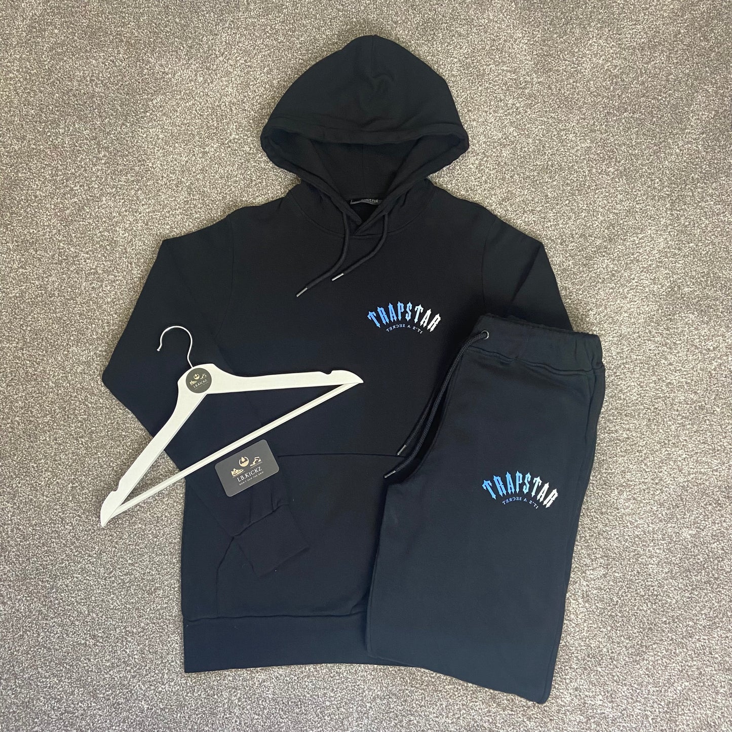 Trapstar Irongate Arch Fade Tracksuit 'Black/Blue'