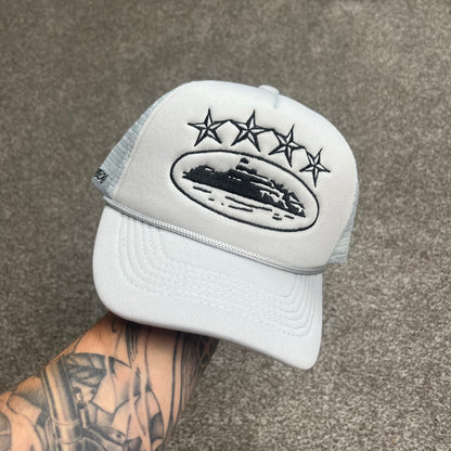 Corteiz 4 Starz Trucker Cap 'Grey'