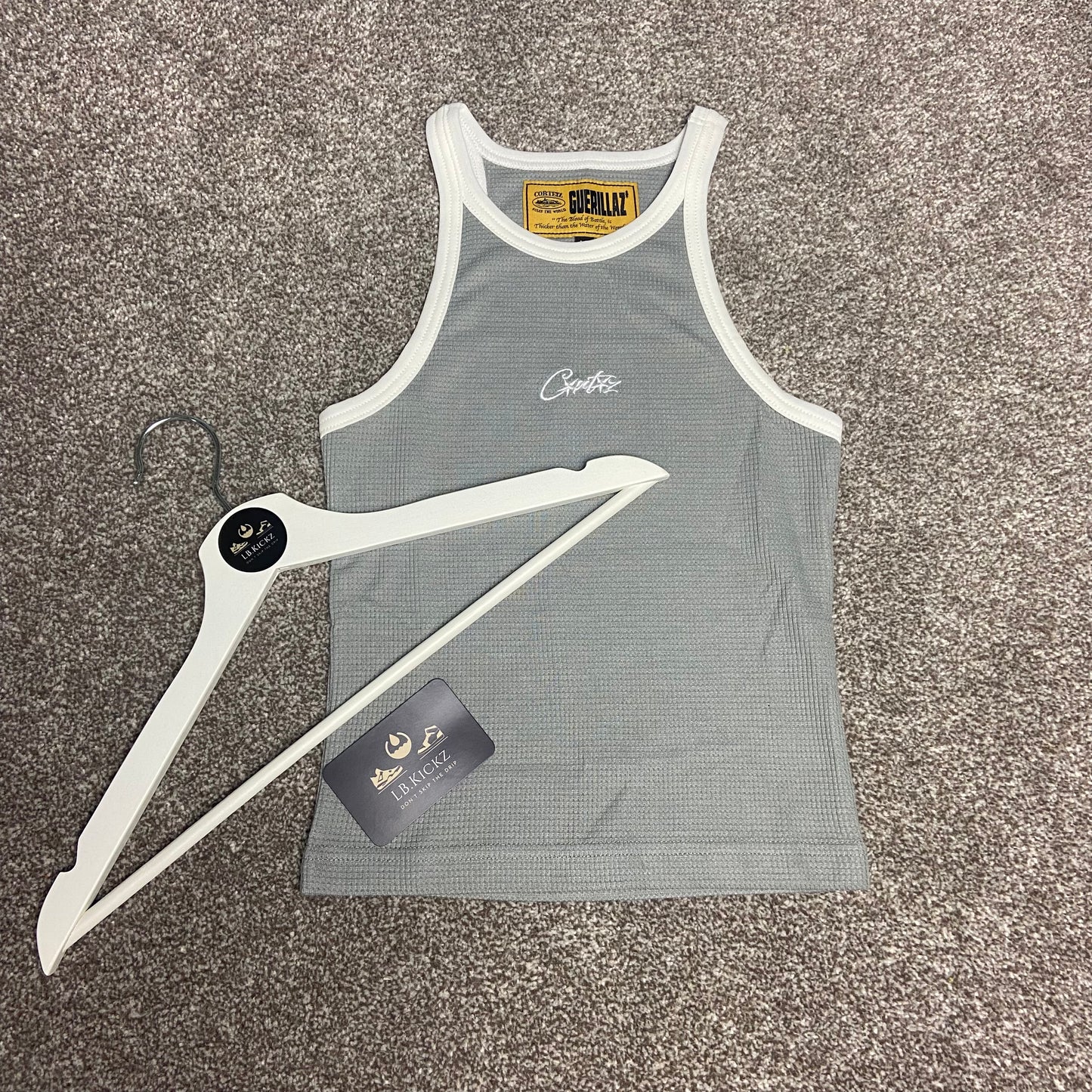 Corteiz All Starz Tank Top 'Grey'