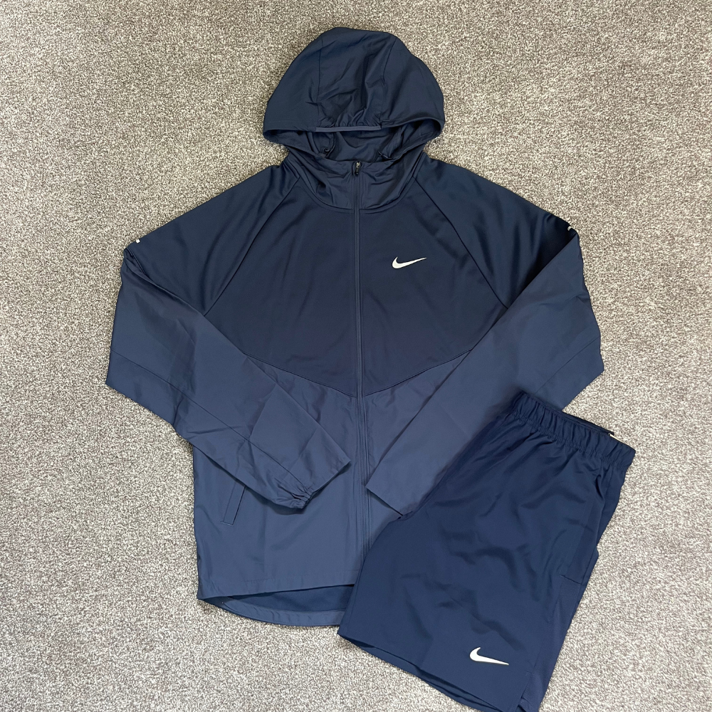 Nike Repel Windrunner & 7" Challenger Shorts 'Navy'