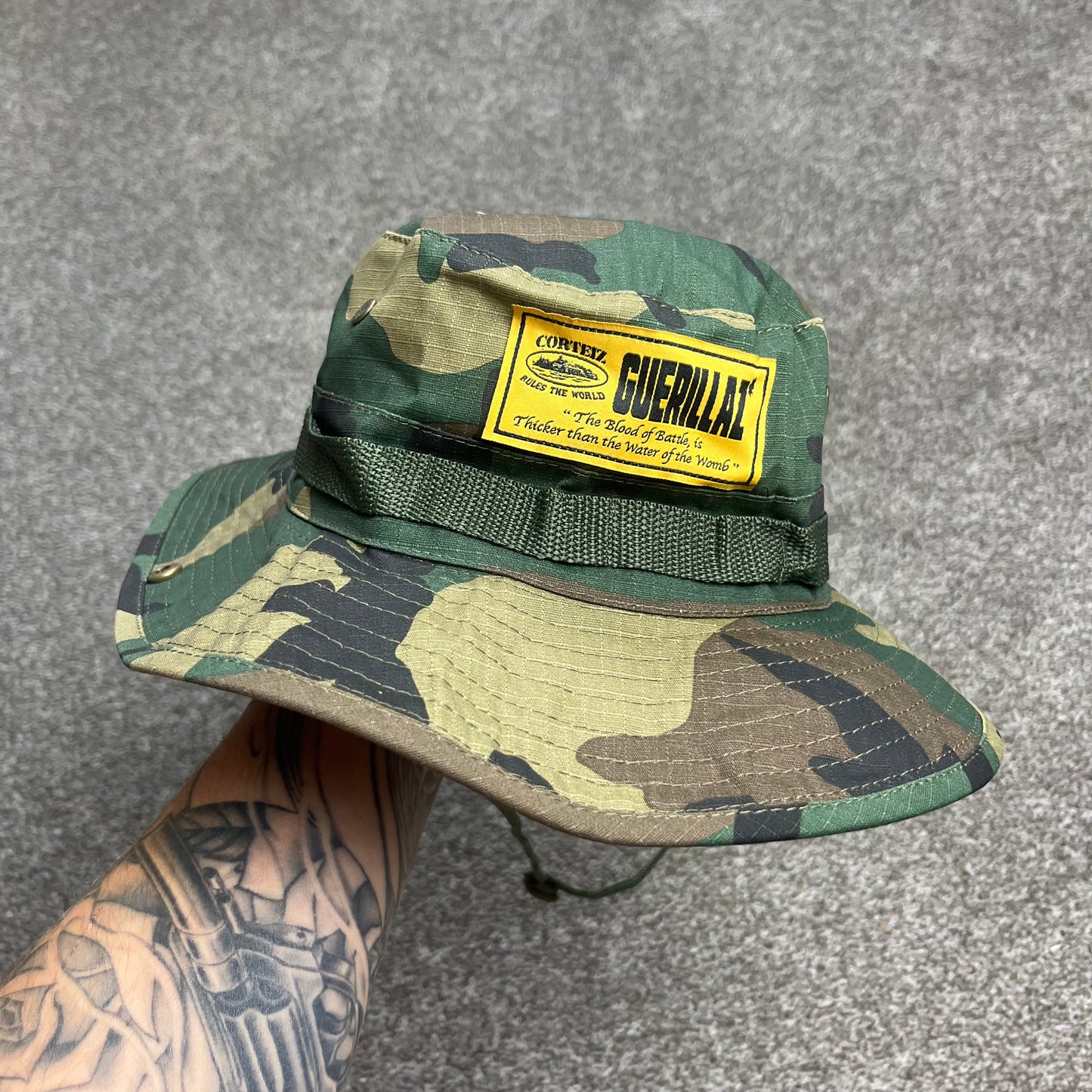 Corteiz Guerillaz Bucket Hat 'Camo'