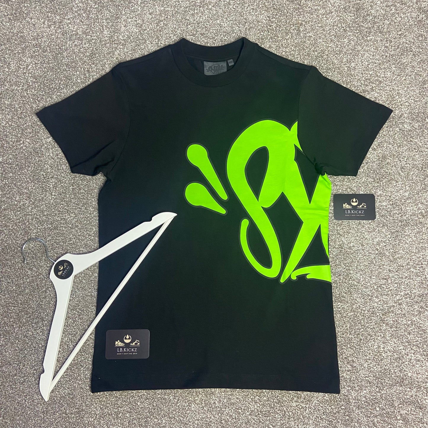 Synaworld OG Tee 'Black/Volt'